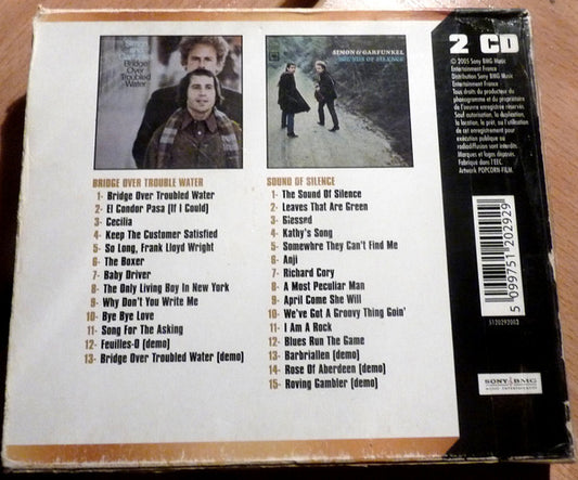 Simon & Garfunkel : Bridge Over Troubled Water / Sounds Of Silence (CD, Album, RE + CD, Album, RE + Box, Comp)