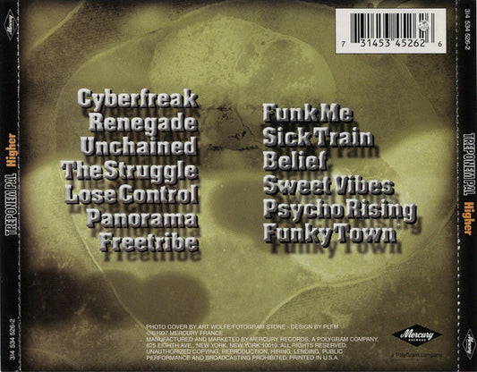 Treponem Pal : Higher (CD, Album)