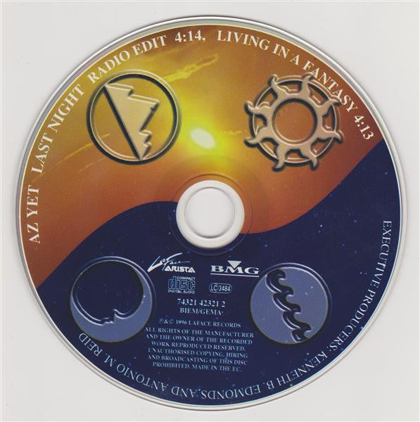 Az Yet : Last Night (CD, Single)