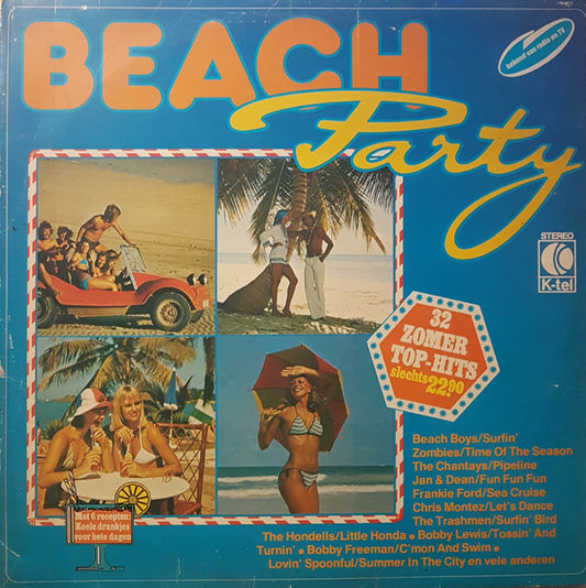 Various : Beach Party (2xLP, Comp, Gat)