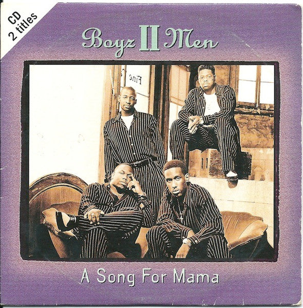 Boyz II Men : A Song For Mama (CD, Single, Car)
