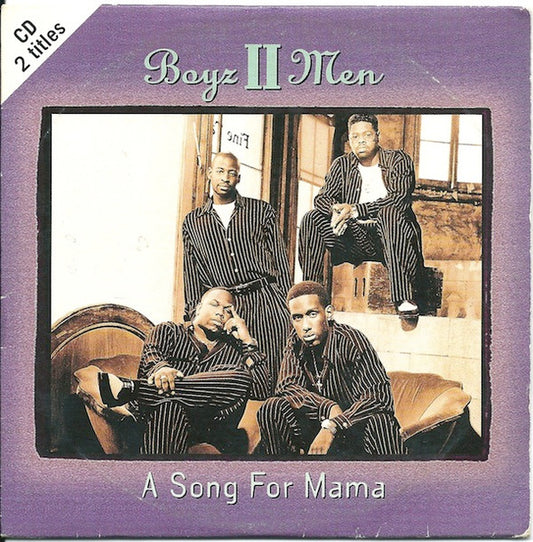 Boyz II Men : A Song For Mama (CD, Single, Car)