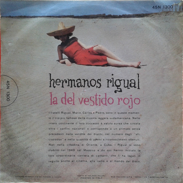 Los Hermanos Rigual : Cuando Calienta El Sol (7", Mono)