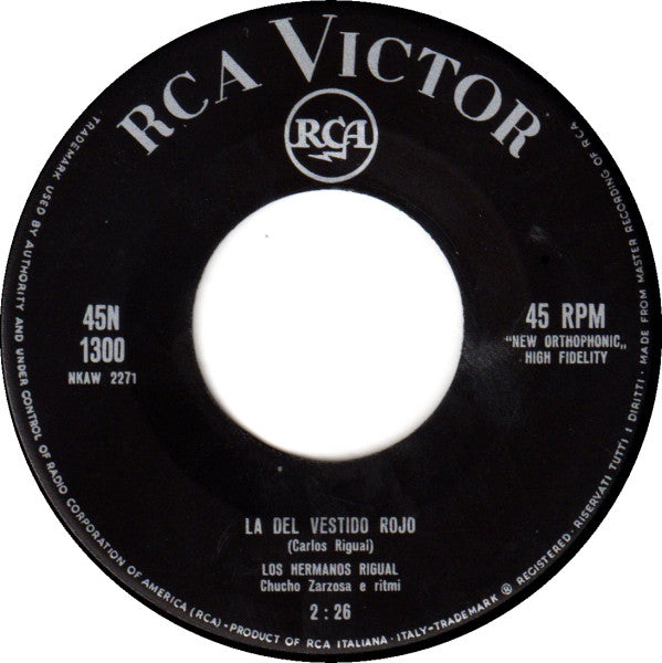 Los Hermanos Rigual : Cuando Calienta El Sol (7", Mono)