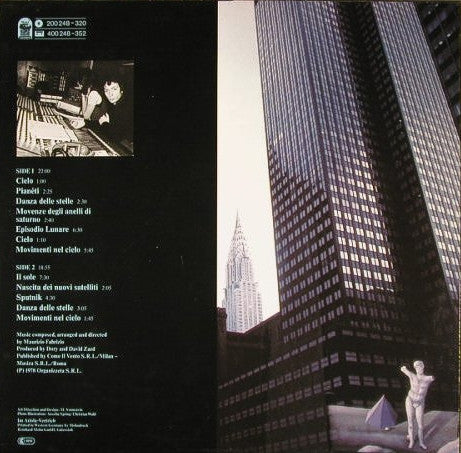 Maurizio Fabrizio : Movements In The Sky (LP, Album)