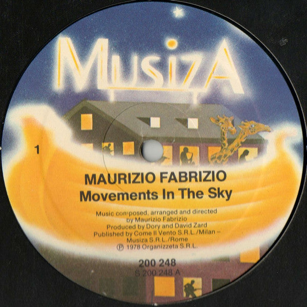 Maurizio Fabrizio : Movements In The Sky (LP, Album)