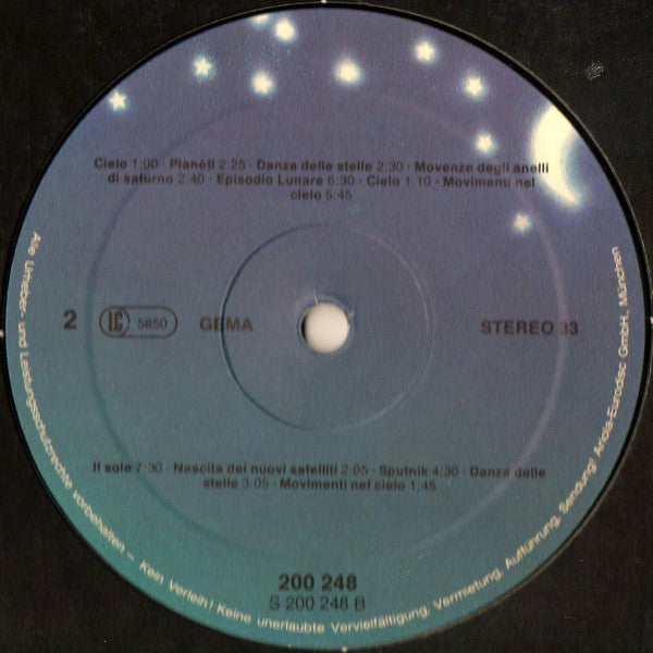 Maurizio Fabrizio : Movements In The Sky (LP, Album)