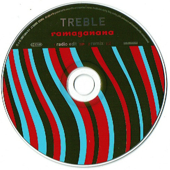 Treble : Ramaganana (CD, Single, Car)