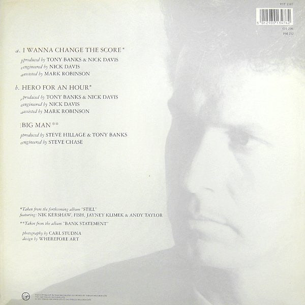 Tony Banks / Nik Kershaw : I Wanna Change The Score (12", Single)