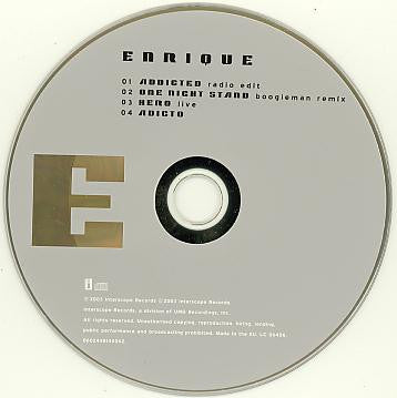 Enrique Iglesias : Addicted (CD, Maxi)
