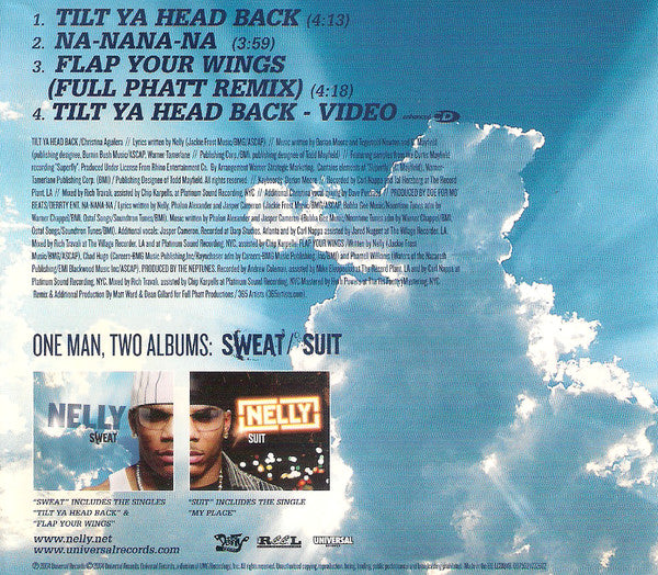 Nelly And Christina Aguilera : Tilt Ya Head Back (CD, Maxi, Enh)