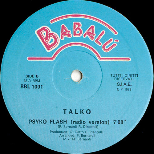 Talko : Psyko Flash (12")