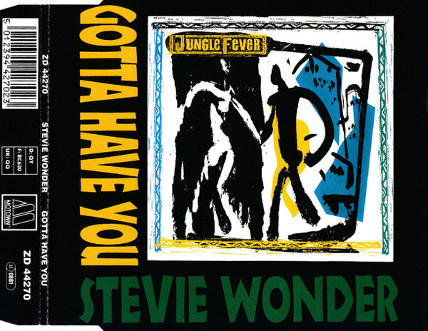 Stevie Wonder : Gotta Have You (CD, Maxi)
