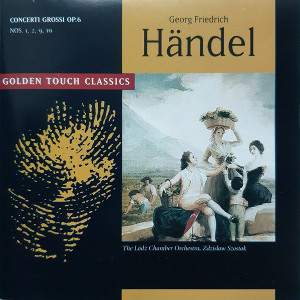 Georg Friedrich Händel, Lodz Chamber Orchestra, Zdzisław Szostak : Concerti Grossi Op.6 Nos. 1, 2, 9, 10 (CD)