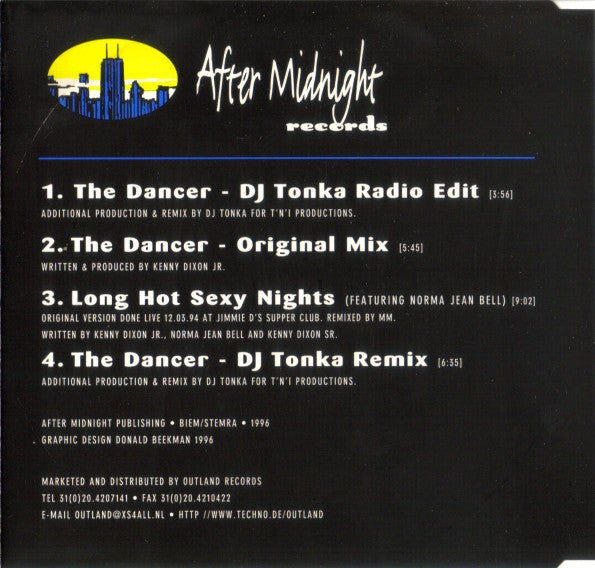 Moodymann : The Dancer (CD, Maxi)