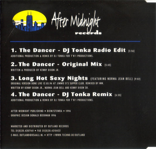 Moodymann : The Dancer (CD, Maxi)