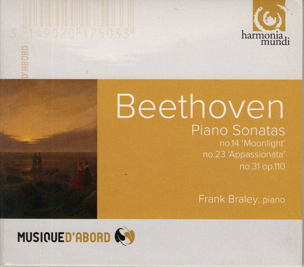 Ludwig van Beethoven, Frank Braley : Piano Sonatas (CD)