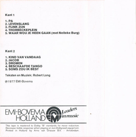 Robert Long : Levenslang (Cass, Album)