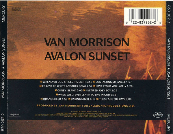 Van Morrison : Avalon Sunset (CD, Album)