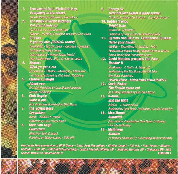 Various : FFWD Heineken Dance Parade (CD, Comp, Mixed)