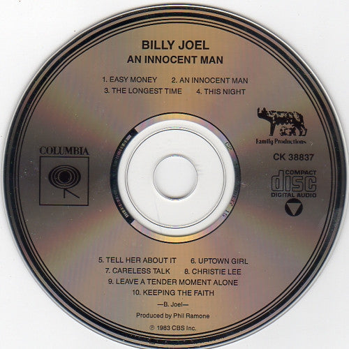 Billy Joel : An Innocent Man (CD, Album)