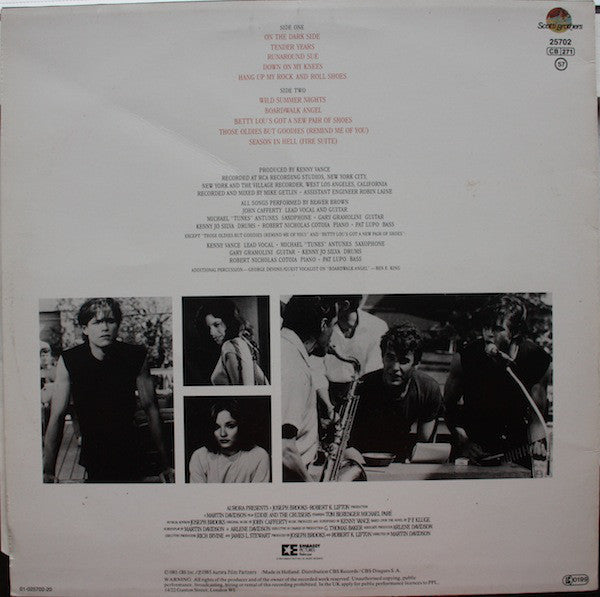 John Cafferty And The Beaver Brown Band : Eddie And The Cruisers (Original Motion Picture Soundtrack) (LP, Album)