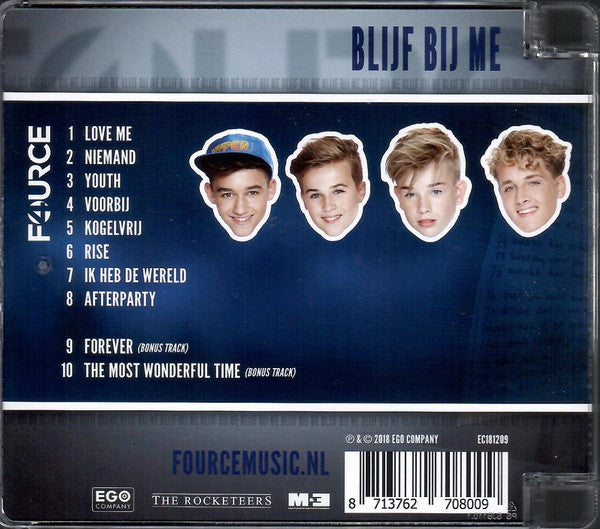 Fource (3) : Blijf Bij Me (CD)