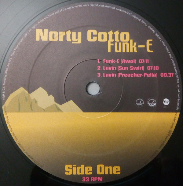 Norty Cotto : Funk-E (12")
