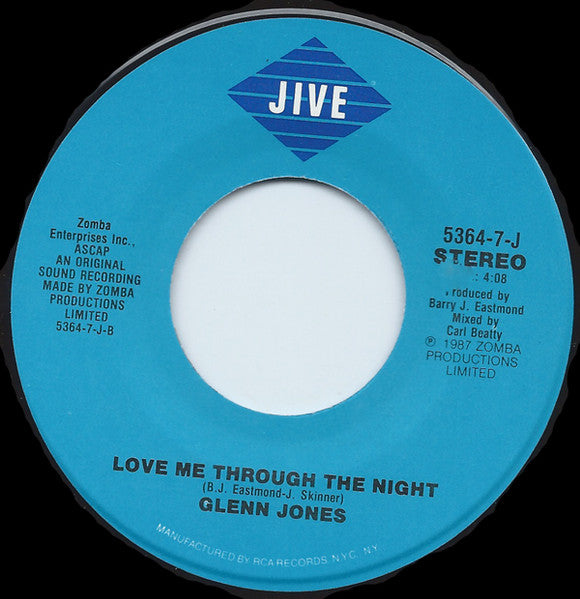 Glenn Jones : Oh Girl (7", Single)