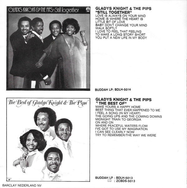 Gladys Knight And The Pips : Baby, Don't Change Your Mind (7", Single)
