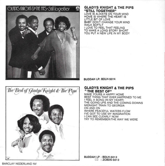 Gladys Knight And The Pips : Baby, Don't Change Your Mind (7", Single)