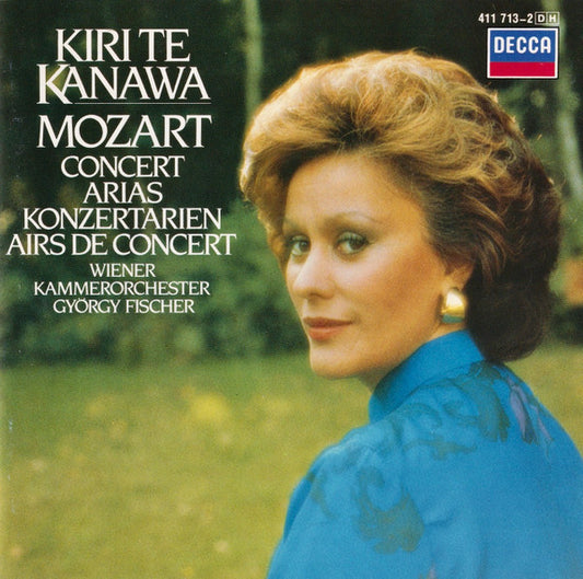 Kiri Te Kanawa, Wiener Kammerorchester, György Fischer - Wolfgang Amadeus Mozart : Concert Arias (CD)