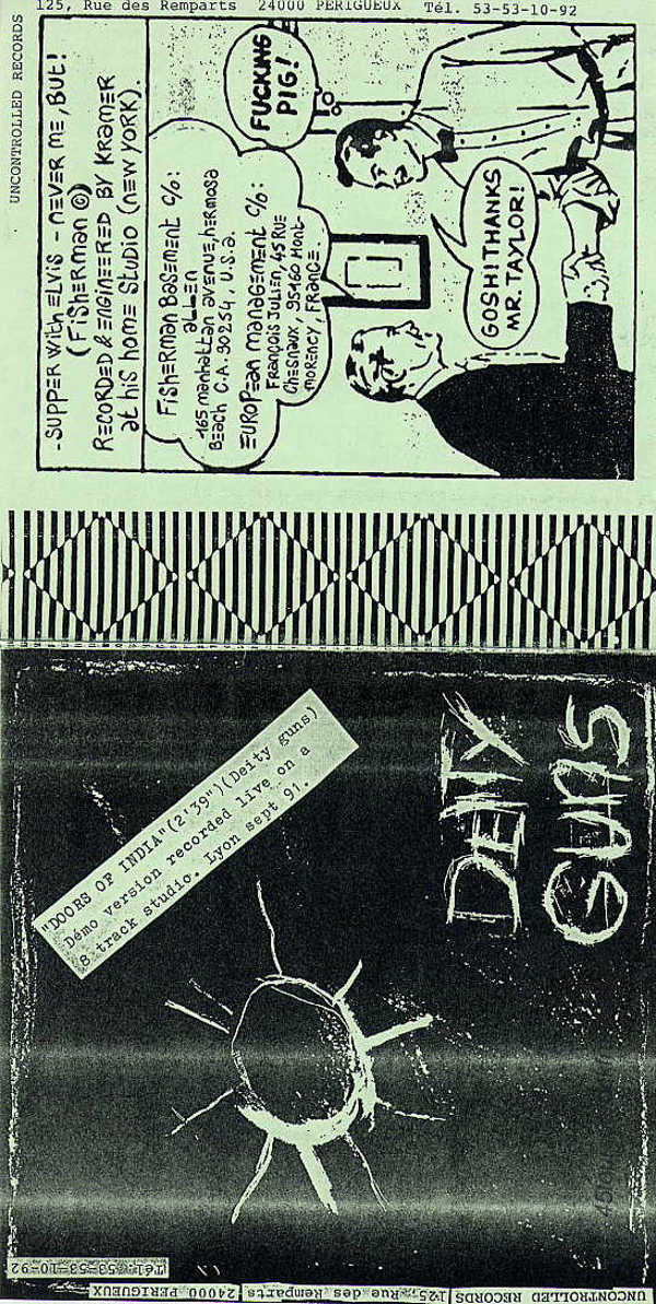 Deity Guns / Fisherman : Doors Of India / Never Me ABC (7", Gre)