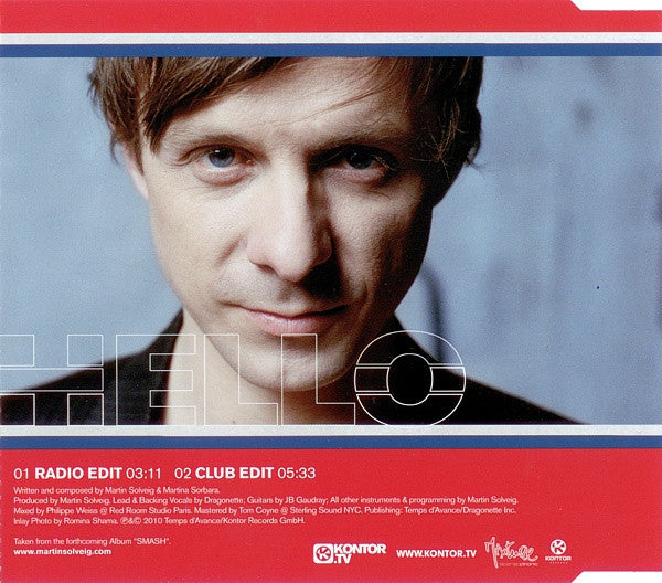 Martin Solveig, Dragonette : Hello (CD, Single)