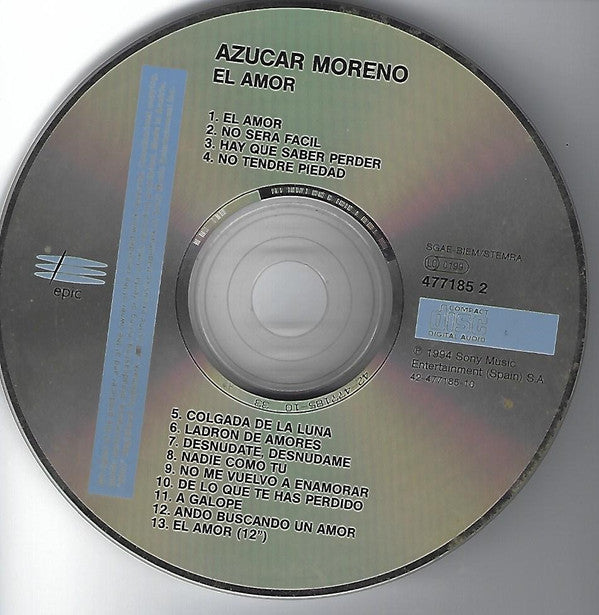 Azucar Moreno : El Amor (CD, Album)
