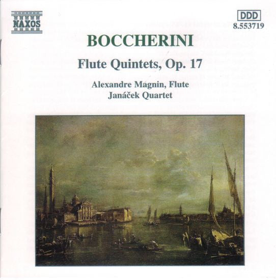 Luigi Boccherini, Alexandre Magnin, Janáček Quartet : Flute Quintets, Op. 17 (CD, Album)