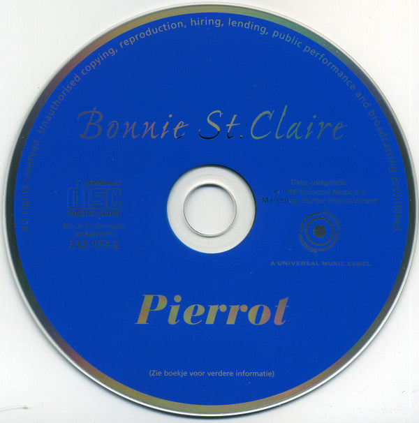 Bonnie St. Claire : Pierrot (CD, Comp)