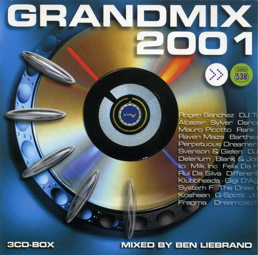 Ben Liebrand : Grandmix 2001 (3xCD, Mixed)