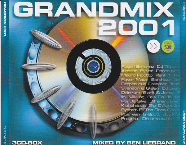 Ben Liebrand : Grandmix 2001 (3xCD, Mixed)