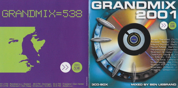 Ben Liebrand : Grandmix 2001 (3xCD, Mixed)