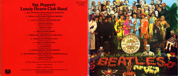 The Beatles : Sgt. Pepper's Lonely Hearts Club Band (CD, Album, RE, Sli)