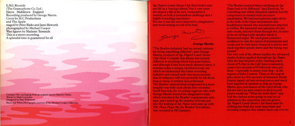 The Beatles : Sgt. Pepper's Lonely Hearts Club Band (CD, Album, RE, Sli)