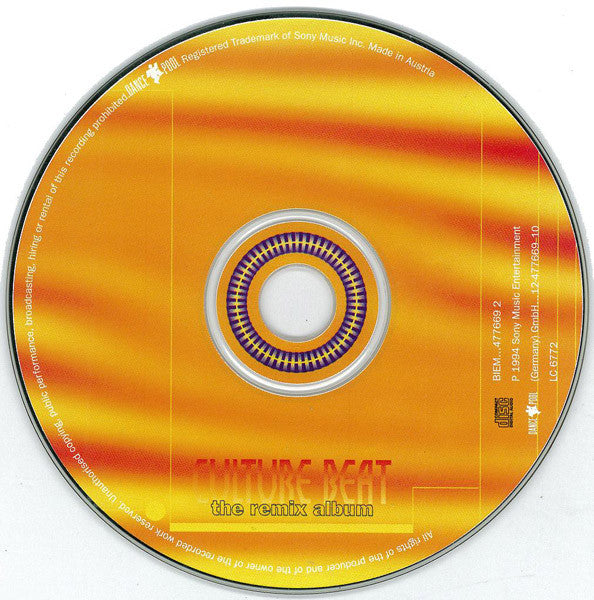 Culture Beat : The Remix Album (CD, Album)