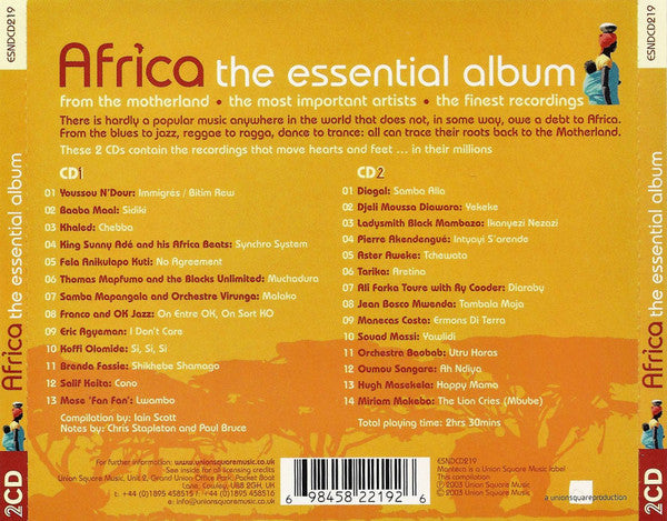 Various : Africa - The Essential Album (2xCD, Comp)