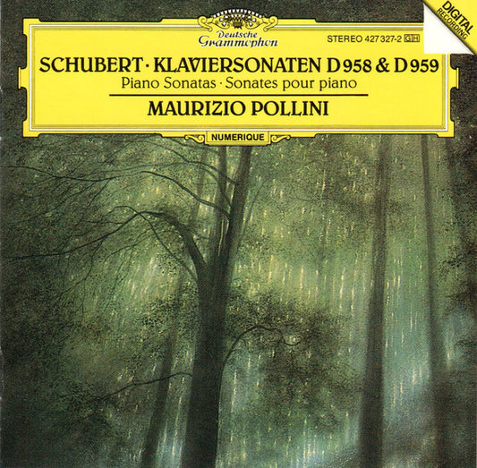 Franz Schubert - Maurizio Pollini : Klaviersonaten D 958 & D 959 (CD, Album, RE)