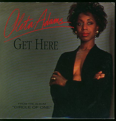 Oleta Adams : Get Here (CD, Single, Car)
