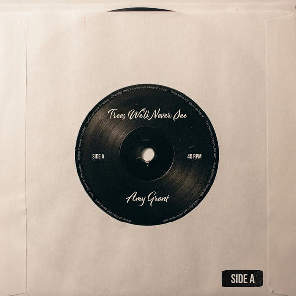 Amy Grant : Trees We’ll Never See / What You Heard (CD, Single)
