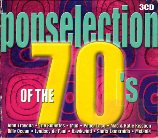 Various : Popselection Of The 70's (3xCD, Comp + Box)