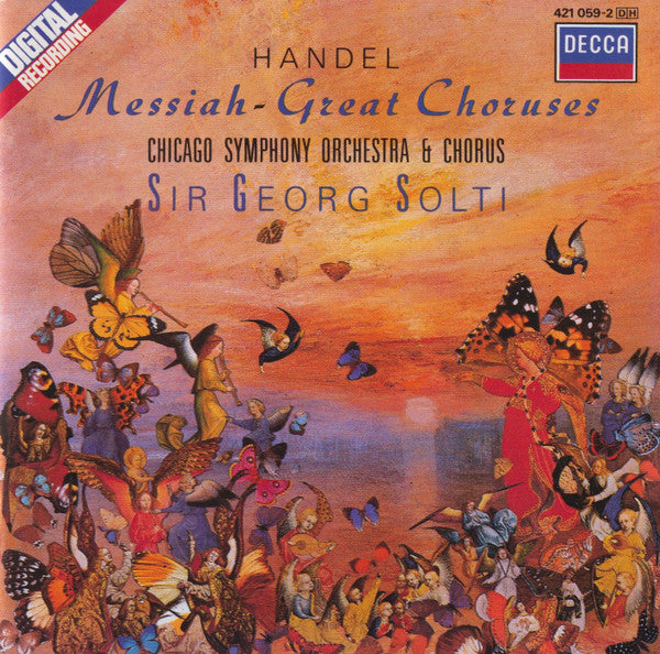 Georg Friedrich Händel  /  Chicago Symphony Orchestra & Chicago Symphony Chorus, Georg Solti : Messiah - Great Choruses (CD, Album)
