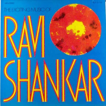 Ravi Shankar : The Exciting Music Of Ravi Shankar (LP, Comp, Red)